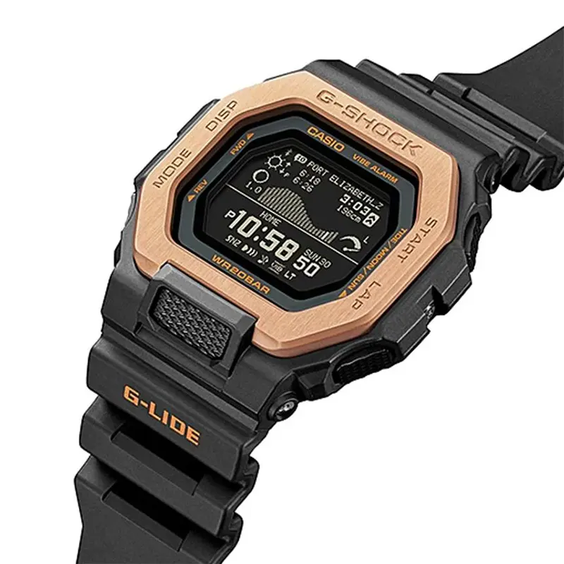 Casio G-Shock Digital G-LIDE (Bluetooth) Black Men's Watch- GBX-100NS-4